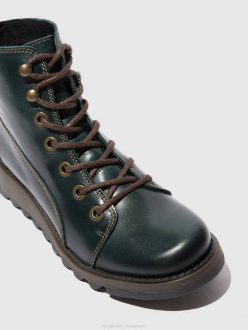 RUG PETROL XX0D327 Lace-up Boots SORE813 Fly London Women