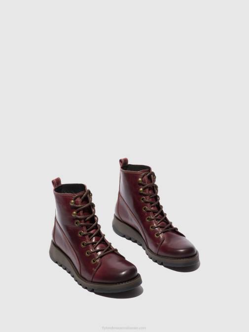 RUG PURPLE XX0D328 Lace-up Boots SORE813 Fly London Women