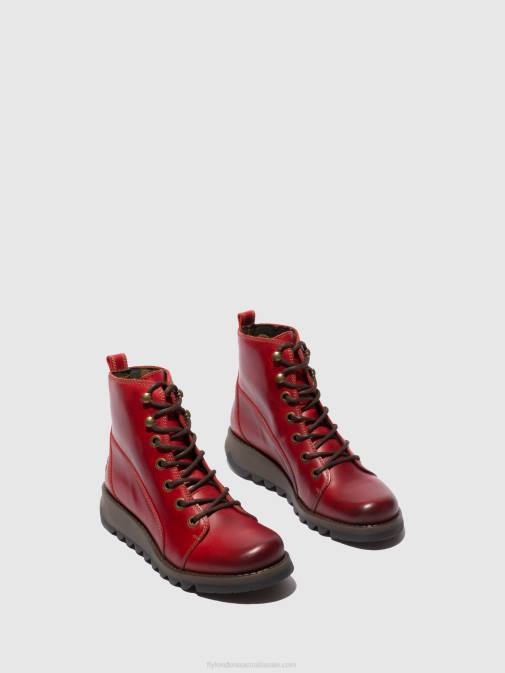 RUG RED XX0D329 Lace-up Boots SORE813 Fly London Women