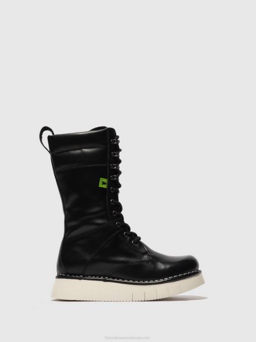 TUNDER BLACK XX0D313 Lace-up Boots IEVA245 Fly London Women