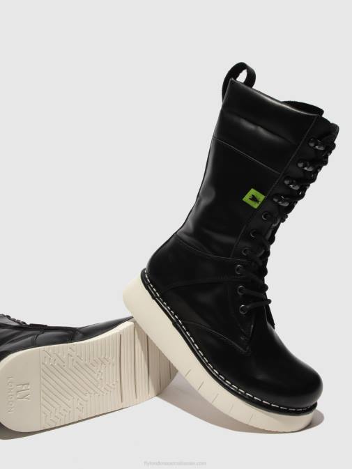 TUNDER BLACK XX0D313 Lace-up Boots IEVA245 Fly London Women