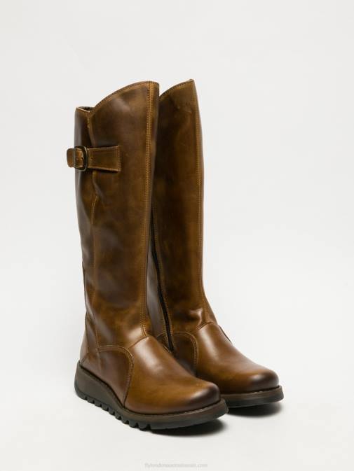 CAMEL XX0D352 Zip Up Boots MOL 2 Fly London Women