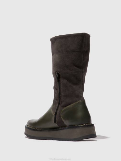 DIESEL (ROSE) XX0D298 Zip Up Boots RULA083 Fly London Women