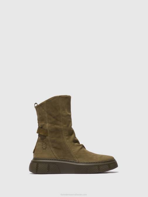 SORANO MILITRY XX0D324 Zip Up Boots ESEN485 Fly London Women