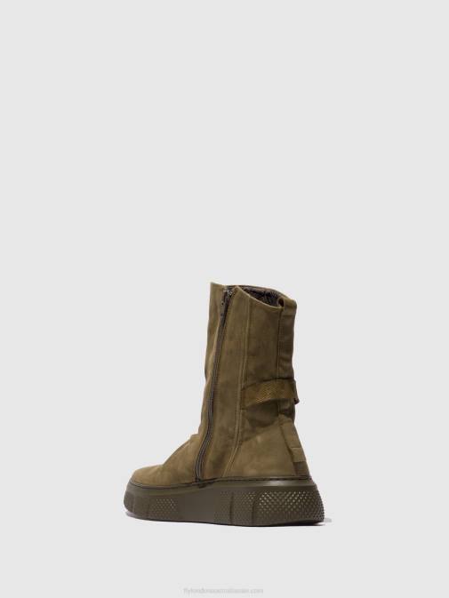 SORANO MILITRY XX0D324 Zip Up Boots ESEN485 Fly London Women