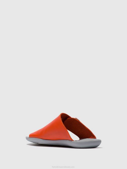CORAL XX0D383 Open Toe Mules MICA758 Fly London Women