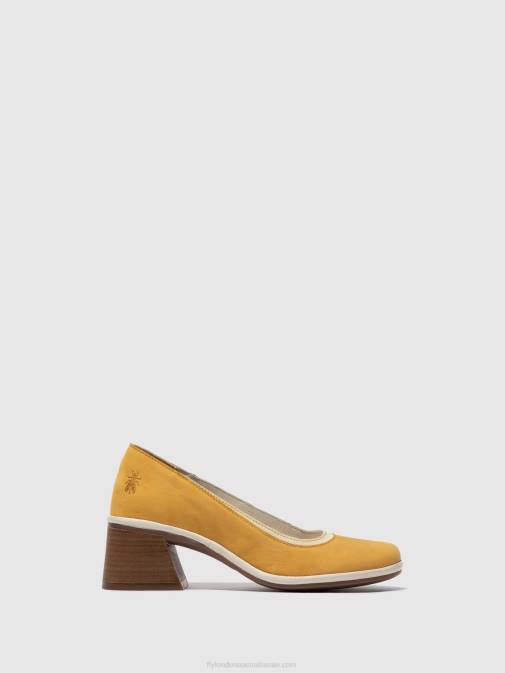 BUMBLEBEE/OFFWHITE XX0D689 Classic Pumps Shoes LADE372 Fly London Women