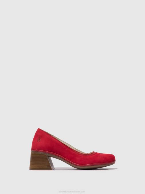 LIPSTICK RED XX0D690 Classic Pumps Shoes LADE372 Fly London Women