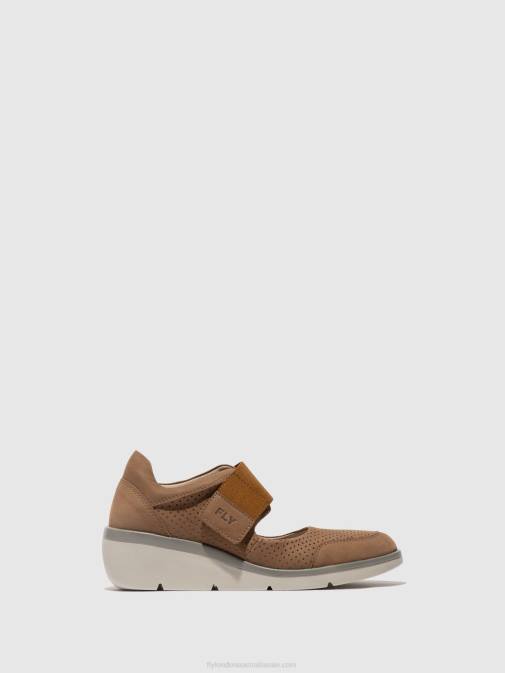 SAND XX0D623 Velcro Shoes NAJE583 Fly London Women