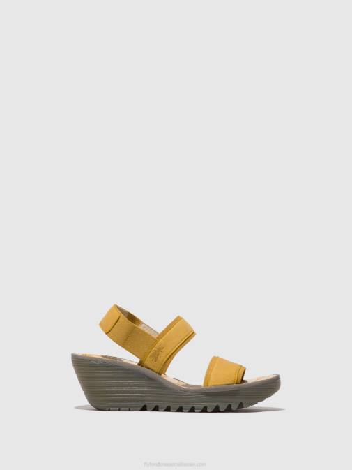 BUMBLEBEE XX0D440 Sling-Back Sandals YACO416 Fly London Women