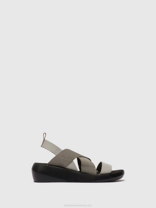 CLOUD XX0D491 Crossover Sandals BAJI848 Fly London Women