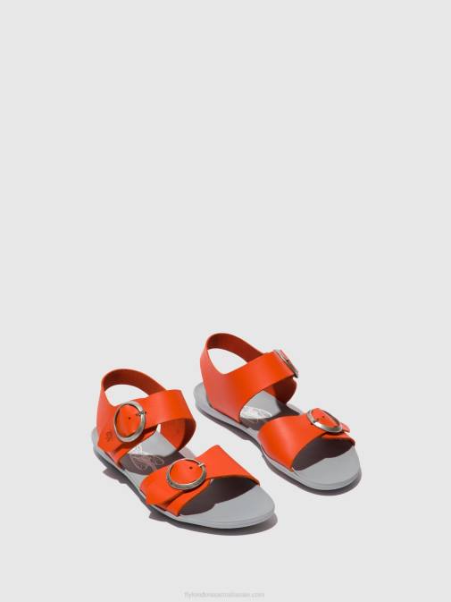 CORAL XX0D563 Buckle Sandals MASA757 Fly London Women