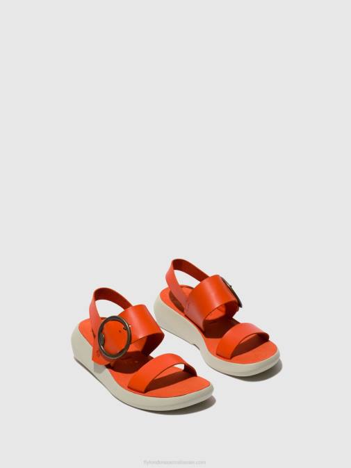 CORAL XX0D587 Sling-Back Sandals BANI739 Fly London Women