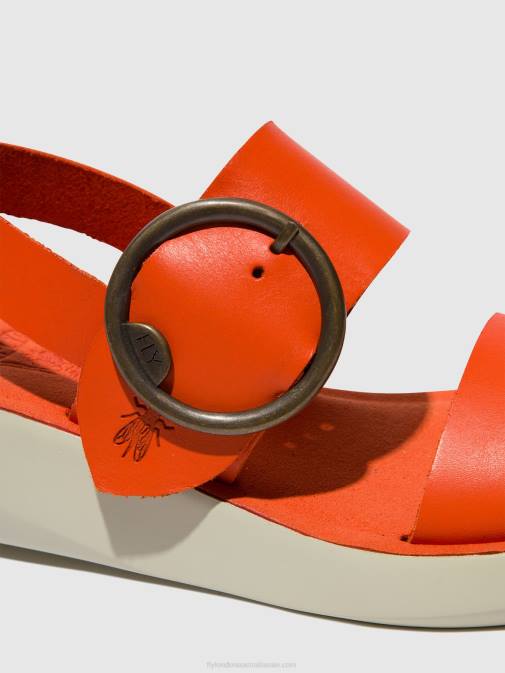 CORAL XX0D587 Sling-Back Sandals BANI739 Fly London Women