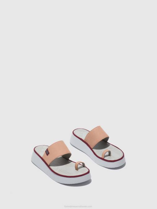 CUPIDO NUDE PINK XX0D600 Strappy Sandals CHEV316 Fly London Women