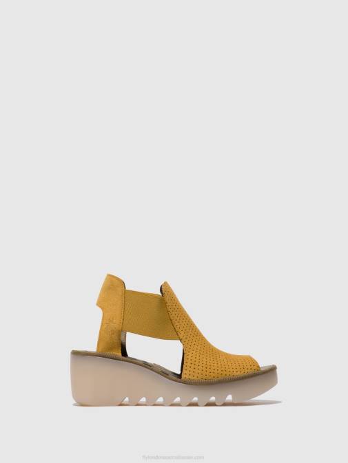HONEY XX0D481 Elasticated Sandals BIGA412 Fly London Women