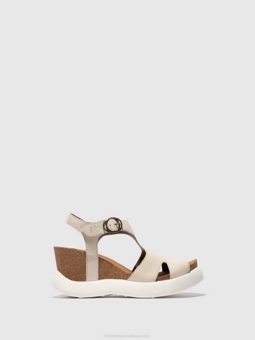 OFFWHITE XX0D494 Buckle Sandals GOVA962 Fly London Women