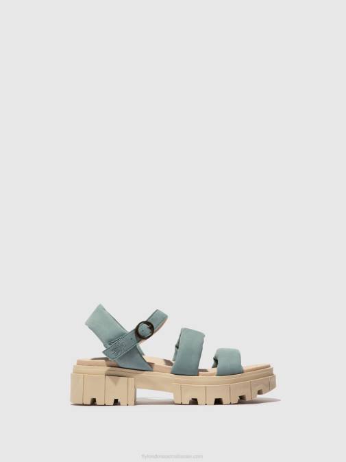PALE BLUE XX0D548 Sling-Back Sandals JELA864 Fly London Women