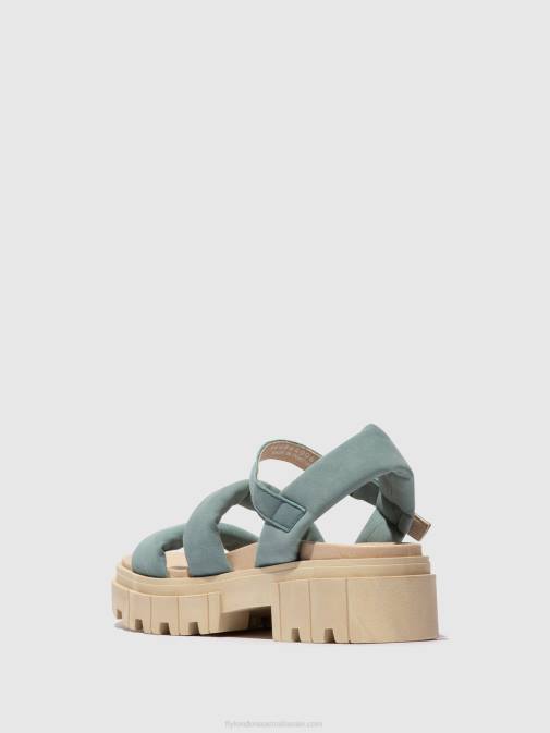 PALE BLUE XX0D548 Sling-Back Sandals JELA864 Fly London Women