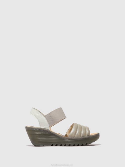 SILVER/OFFWHITE