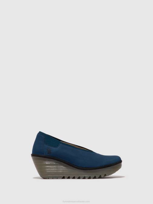 BLUE XX0D631 Slip-on Shoes YOZA438 Fly London Women