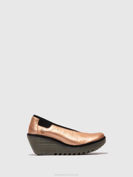 BLUSH GOLD XX0D628 Slip-on Shoes YOZA438 Fly London Women