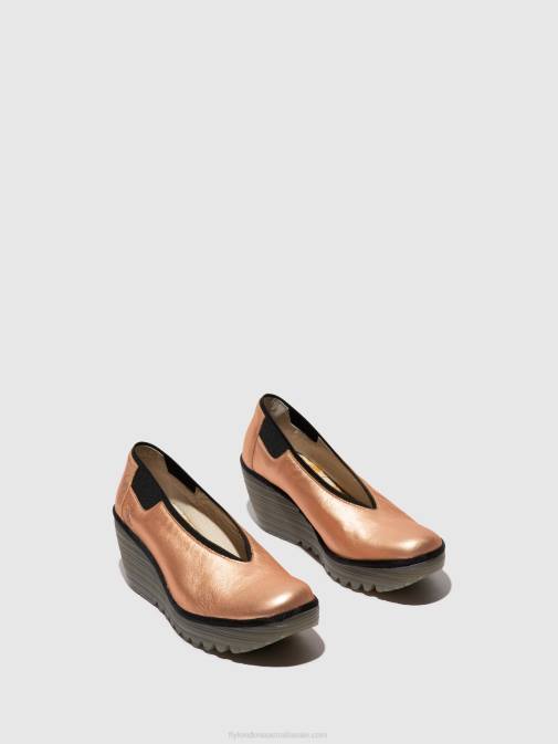 BLUSH GOLD XX0D628 Slip-on Shoes YOZA438 Fly London Women