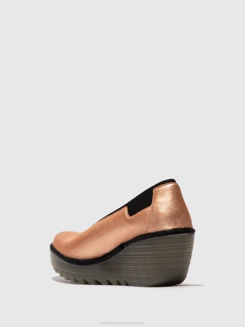 BLUSH GOLD XX0D628 Slip-on Shoes YOZA438 Fly London Women