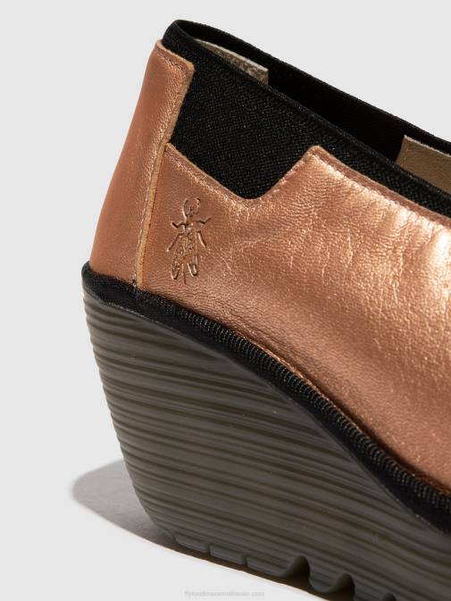 BLUSH GOLD XX0D628 Slip-on Shoes YOZA438 Fly London Women