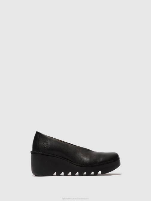 CERALIN BLACK XX0D619 Slip-on Shoes BESO246 Fly London Women
