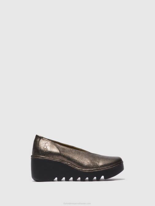 COOL GRAPHITE XX0D695 Slip-on Shoes BESO246 Fly London Women