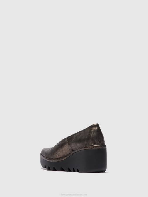 COOL GRAPHITE XX0D695 Slip-on Shoes BESO246 Fly London Women