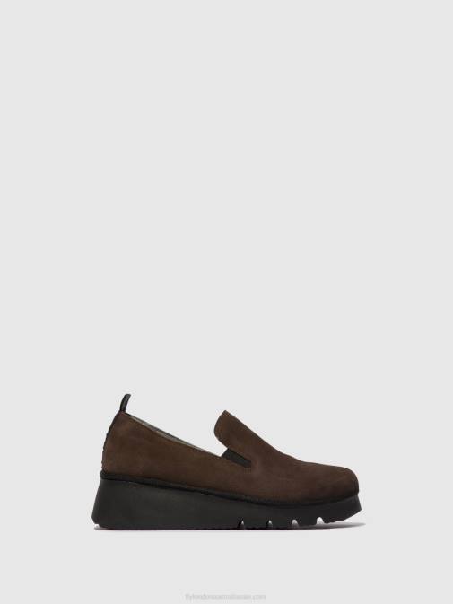 DK. TAUPE XX0D667 Slip-on Shoes PECE406 Fly London Women