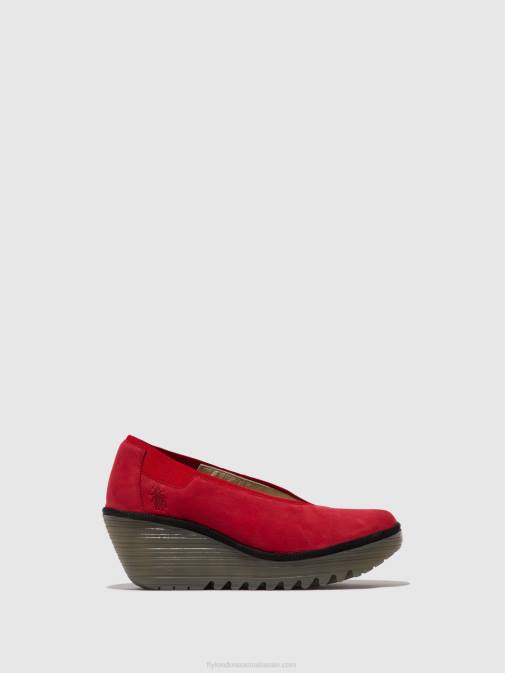 LIPSTICK RED XX0D625 Slip-on Shoes YOZA438 Fly London Women