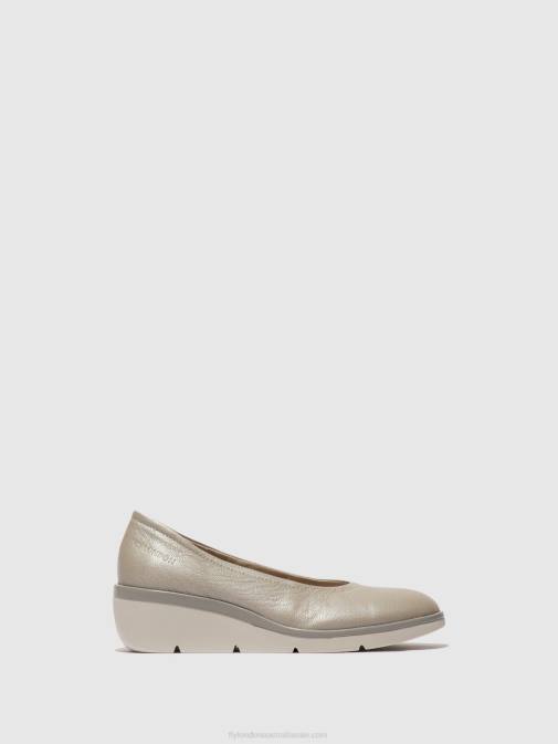 SILVER XX0D633 Slip-on Shoes NUMA570 Fly London Women