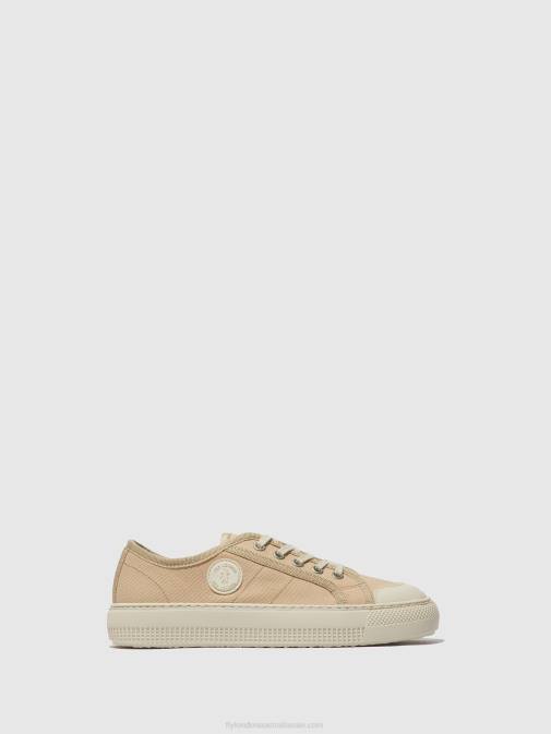 BEIGE XX0D741 Lace-up Trainers TERE557 Fly London Women
