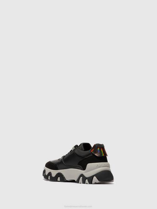 BLACK XX0D774 Lace-up Trainers FYDE644 MULTI Fly London Women