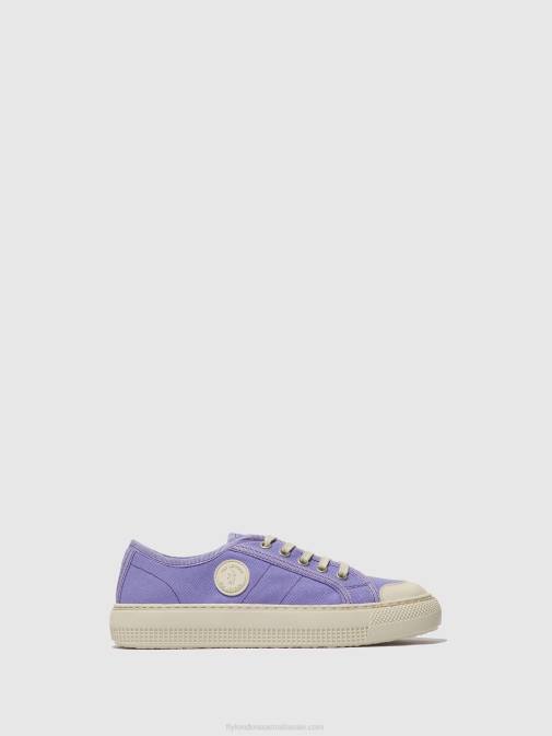 LAVENDER XX0D739 Lace-up Trainers TERE557 Fly London Women