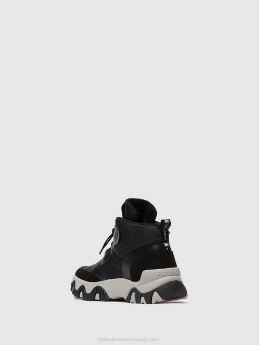 MULTI BLACK XX0D745 Lace-up Trainers FUMO892 Fly London Women