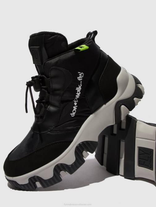 MULTI BLACK XX0D745 Lace-up Trainers FUMO892 Fly London Women