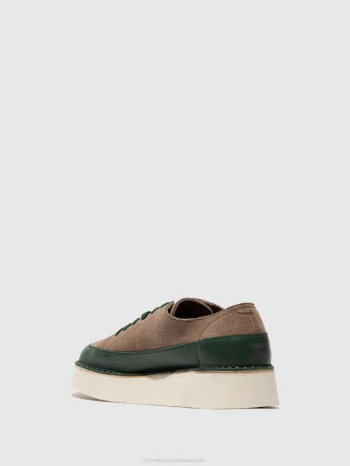 PETROL/STONE XX0D719 Lace-up Trainers CUDA099 Fly London Women