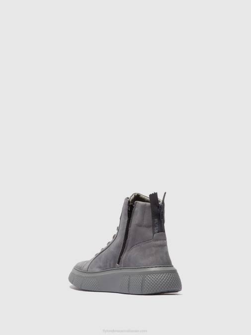 SORANO BLUE GREY XX0D765 Lace-up Trainers ERBY484 Fly London Women