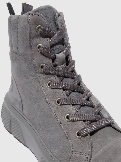 SORANO BLUE GREY XX0D765 Lace-up Trainers ERBY484 Fly London Women