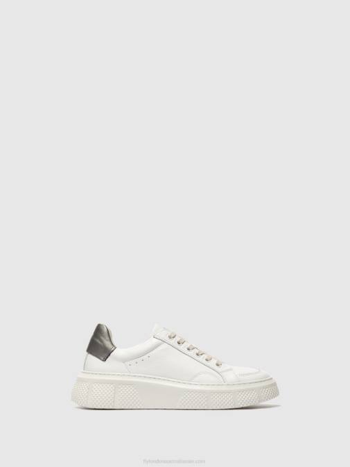 WHITE XX0D761 Lace-up Trainers EMMY510 Fly London Women